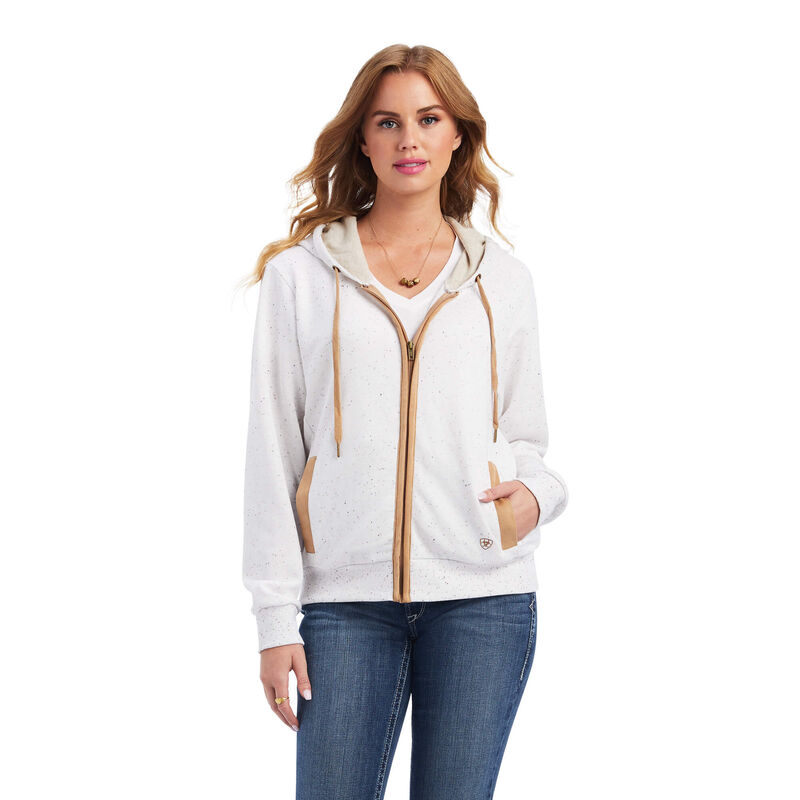 Sudaderas Ariat Desert View Full Zip Blancas Mujer - Chile 613-LGIRBC